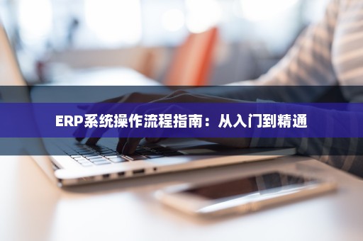 ERP系统操作流程指南：从入门到精通
