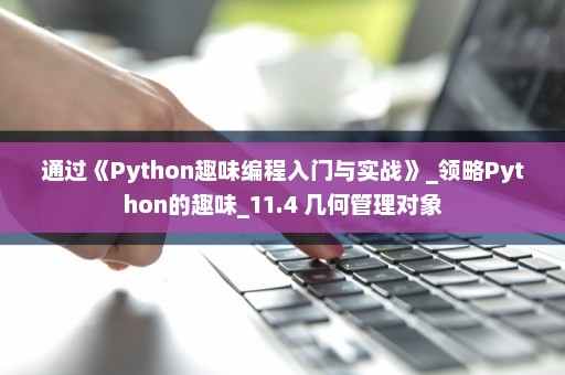 通过《Python趣味编程入门与实战》_领略Python的趣味_11.4 几何管理对象