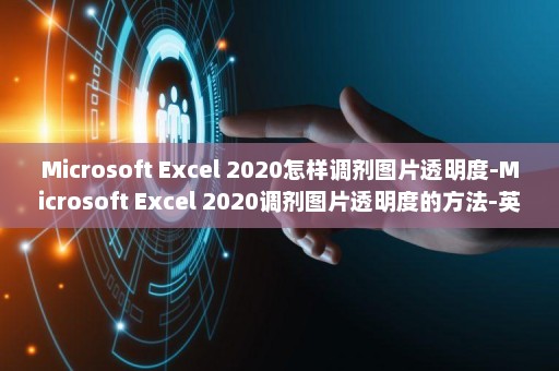 Microsoft Excel 2020怎样调剂图片透明度-Microsoft Excel 2020调剂图片透明度的方法-英雄云拓展知识分享