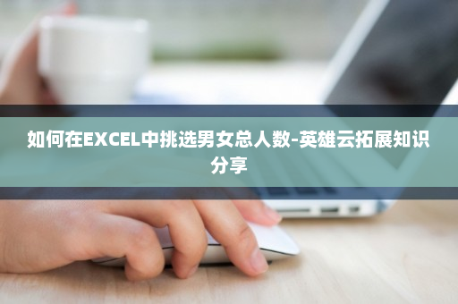 如何在EXCEL中挑选男女总人数-英雄云拓展知识分享