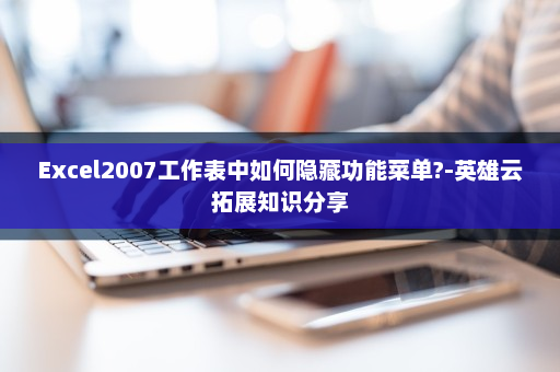 Excel2007工作表中如何隐藏功能菜单?-英雄云拓展知识分享